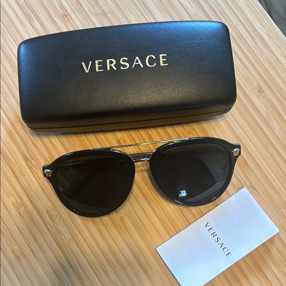Versace Black Sunglasses